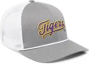 Pacific Headwear NCAA Men's Collegiate Trucker Snapback Braid Cap-Official Team Logo Hat for Sports Fans