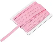 uxcell Double Fold Bias Tape for Sewing 1/3 Inch x 12 Yards Satin Pre-fold Continuous Binding Tape for Seaming Quilting Hemming Binding DIY Crafts, Pink