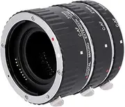 Macro Adapter Lens, Auto Focusing Macro Extension Lens Adapter Tube Rings Set for Canon EF/EF-S Mount DSLR (MK-C-AF1-A)