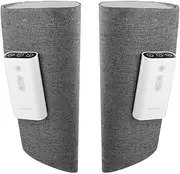 Wireless Leg Massager for Circulation Electric Heated Air Compressions Calf Massager Rechargeable with 3 Modes 2 Intensities 2-Level Temperature Adjustment for Leg Pain Relief Muscles Relaxation