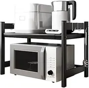 Microwave Stand Microwave Shelf Microwave Oven Rack Storage Rack Seasoning Can Kitchen Countertop Cabinet Rice Cooker Kitchen Storage Rack Microwave Rack