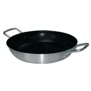 VOGUE NON STICK TEFLON ALUMINIUM PAELLA PAN 450MM T369