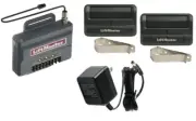 NEW 850LM, 85LM PWR, 2 LiftMaster Remotes Security+2.0 Universal Receiver kit
