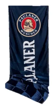 Paulaner - Bavarian Oktoberfest Flag / Banner XXL size (118 x 31.5 inches) - NEW