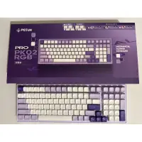在飛比找蝦皮購物優惠-二手 POJUN PK02 淡雅紫 機械式鍵盤 茶軸 無注音