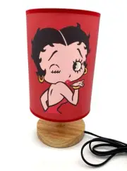 Betty Table Lamp Bedside Light Wood Base Room Decoration or Great Gift Ideas