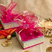 Lot Of Fancy Empty Basket Box Hamper Wedding Favor Diwali Party Return Gift