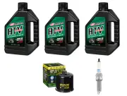 Oil Change Kit YAMAHA 2010 GRIZZLY 700 TUNE UP SERVICE SPARK PLUG FILTER