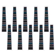 10 Sheets Point Stickers Violin Accessory Tape for Child Beginner Accessories