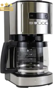 Kenmore 12-Cup Coffee Maker, Timer, Programmable, Reusable Filter, Glass Carafe,
