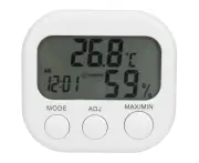 Thermohygrometer Portable Digital Hygrometer Indoor Home Thermometer Alarm Clock