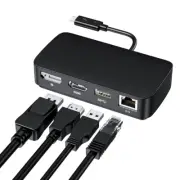 Thunderbolt 3 Dock Dual Monitor 4K 60Hz 4-in-1 Thunderbolt to HDMI DisplayPort