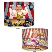 Circus Couple Party Photo Prop