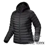 【ARC'TERYX 始祖鳥】女CERIUM羽絨連帽外套(鵝絨FP850)『黑』X007162 戶外 露營 登山 健行