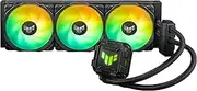 ASUS TUF Gaming LC II 360 ARGB All-in-One Liquid CPU Cooler with Aura Sync, 3X TUF Gaming 120mm ARGB Radiator Fans, Reinforced Tubing, and 6-Year Warranty;Widely Compatible with Latest Intel&AMD CPUs