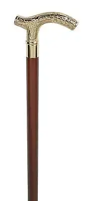 Brass Fritz Handle Collectors Cane