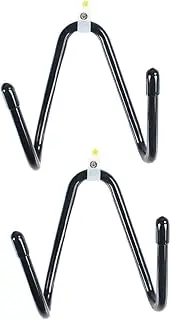 CIMAXIC Headpiece Hook 2 Sets Wall Mount Skateboard Hanger Music Instrument Rack for Home Garage Shop