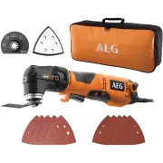 AEG 300W Multi Tool LED light, Loads of Accessories + Bag BRAND NEW AUS STOCK