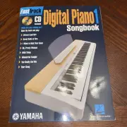 FastTrack Digital Piano 1 Songbook Softcover Book w/ CD Hal Leonard Keyboard NEW