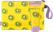 Breakfast Lovers Set - Kiwi by Pupa Milano for Women - 2 Pc 6.76oz Body Lotion, Purse