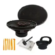 Cerwin-Vega H7693 140W RMS 6x9" 3-Way Speakers + Accessories