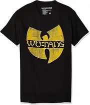 [Wu-Tang Clan] FEA Men's Wu Tang Clan Classic Yellow Logo T-Shirt