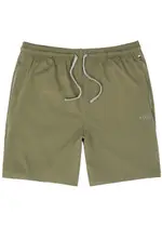 Boss Logo-embroidered Stretch-cotton Shorts - Khaki - XL XL