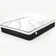 King Single Mattress Bed Size Euro Top 5 Zone Spring Foam 32cm