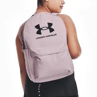 【UNDER ARMOUR】包包 Loudon Backpack 男女款 粉 黑 筆電包 隔層 雙肩背 後背包 書包 UA(1364186667)