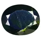 9.59 ct Romantic Oval (15 x 12 mm) Unheated / Untreated Green Chrome Diopside