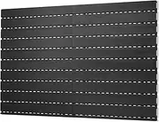 Savior Equipment Wall Rack System Heavy-Duty Steel Slatwall Panels Wall Mount Storage, 5 or 10 Pieces Modular Firearms Gun Wall Gear Accessories Organizer