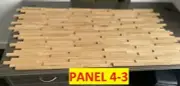 FEATURE WALL CLADDING 3D PANEL REAL WOOD RED OAK 1BOX-12PCS 2.16m2-PANEL 4-3