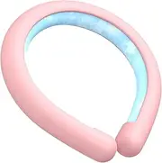 Reusable Necks Cooling Tube, Wearable Cooling Neck Wraps for Heat, Instant Freeze Hands- Neck Cooler for Women & Men, Personal Cooling Device Ice Pack for Neck, Lightweight Cooling Collar
