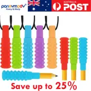 Panny & Mody Sensory Chew Necklace & Pencil Toppers Autism ADHD Nail Biting