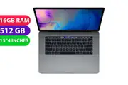 Apple Macbook Pro 2019 (i9, 16GB RAM, 512GB, 15", Touch Bar) - Refurbished (Excellent)