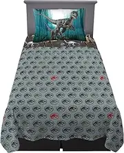 Franco Kids Bedding Super Soft Microfiber Sheet Set, Twin, Jurassic World Dominion