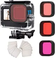 Waterproof Housing for Go Pro Hero 12 Black/Hero 11 Black/Hero 10 Black/Hero 9 B