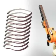 10 Pieces Grinder Modified Sand Belt Sander Attachment Grinder Sand Belt
