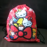 在飛比找蝦皮購物優惠-hello kitty 束口袋 後背包