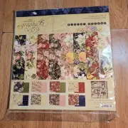 Graphic 45 Floral Shoppe 12 x 12 Collection Pack paper
