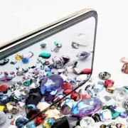 ✨Color Mirror Tempered Glass Screen Protector iPhone X/11/12/13/14/Pro/Max/Plus