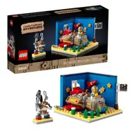在飛比找momo購物網優惠-【LEGO 樂高】積木 IDEAS系列 硬紙箱太空船的冒險 