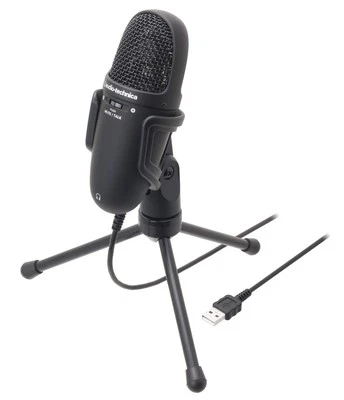 Audio Technica AT9934USB USB Condenser Microphone Work from Home/Live Broadcasti