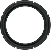 12inch Speaker Surround Edge Rings DIY Rubber Speaker Surround Repair Foam Woofer Edge Speaker Surround Repair Replacement Part Subwoofer Speaker Repair Accessories