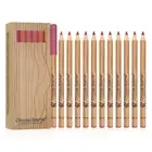 12Pcs/Box Creamy Pencils Lip Liner Set Matte Lipstick Pencil Woman Girls