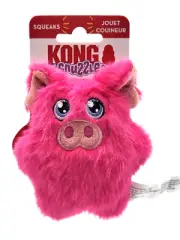KONG Snuzzles Mini Pig XS Squeaky Comfort Toss & Play Dog Toy 4"