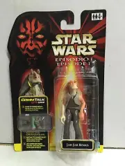 Hasbro Star Wars Episode I Commtech Chip JAR JAR BINKS 3.75" Figure MOC