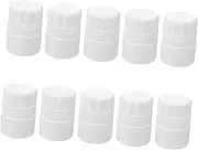 NULYLU 10pcs Portable Tablet Storage Container Empty Bottle Versatile Medicine Holder Lightweight and Durable for Safe Medication Storage the Go