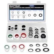 93PCS A/C Compressor Seal Washers Assortment Kit, 9 Sizes Air Conditioning