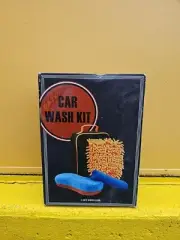 Car Wash Kit - 14-Piece Professional Car Cleaning Tools with Portable Bucket,